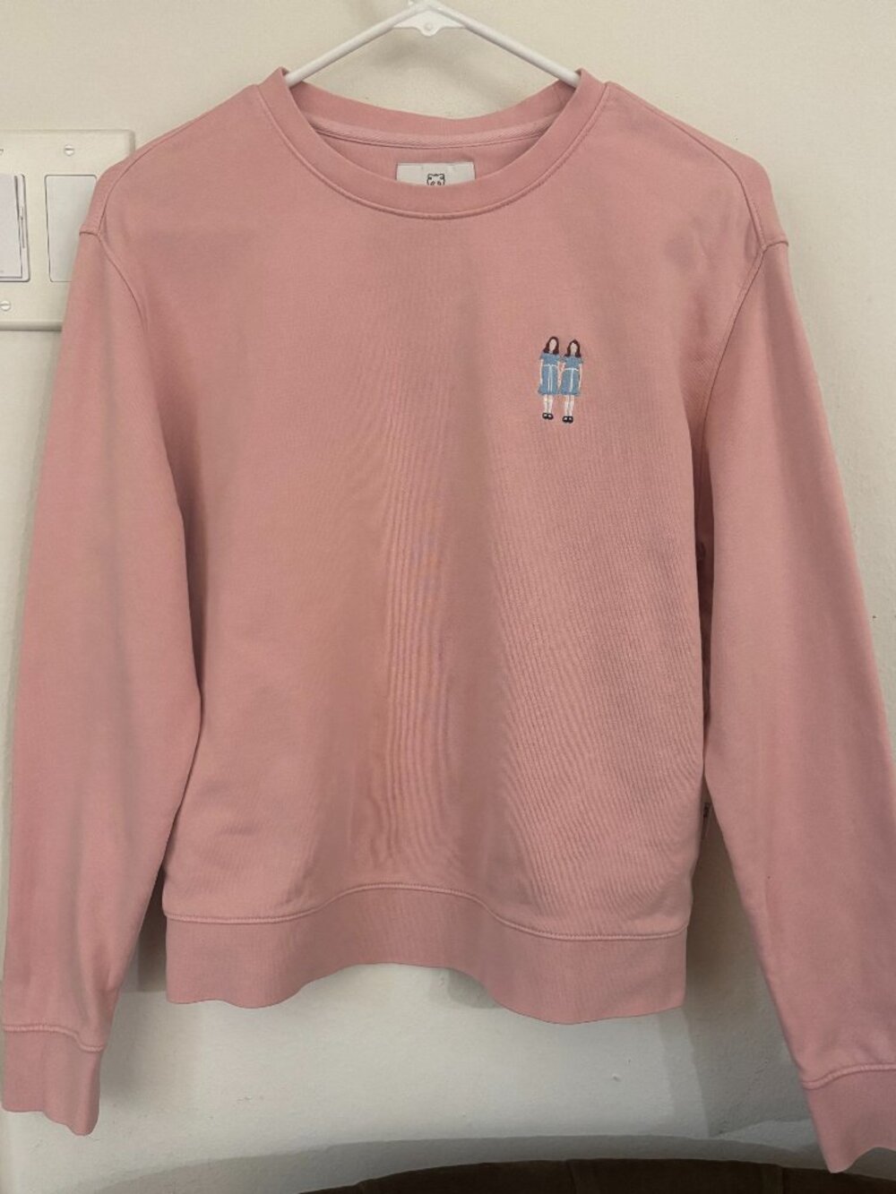 The Shining pink sweatshirt by A-dam Grady twins Small